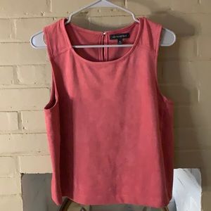 Women's Sleeveless Top in Coral Pink